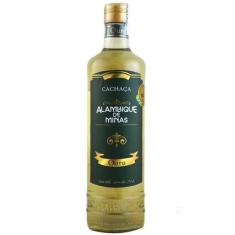Cachaça alambique de minas ouro 700ml, Unica, U