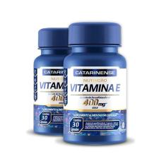 Kit 2 Vitamina E 400mg Catarinense 30 Cápsulas
