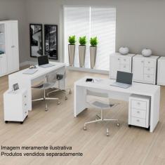 Mesa para Escritório Me4109 Tecno Mobili Branco