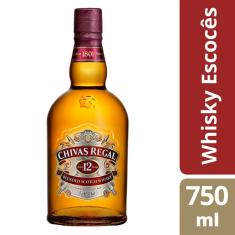 Whisky Escocês Chivas Regal 12 anos  750ML