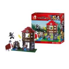 Blocos de Montar Cavaleiros Forte de Guerra 280 Peças - BR1344 - Multi