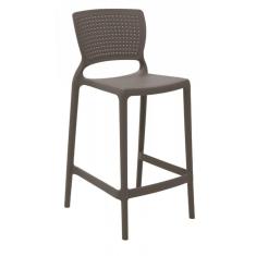 Banqueta Safira Alta Cinza Tramontina