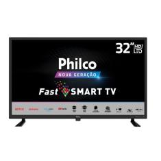 Smart Tv PTV32D10N5SKH 32 Polegadas HD Led Hdmi Netflix Philco - Preto