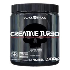 Creatina Turbo 300g Black Skull-Unissex
