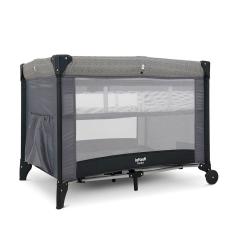 Berço Portátil Hello - Cinza Risca