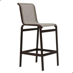 Banqueta Modelo Lótus Premium Marrom Marrom-claro