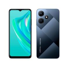Smartphone Infinix Hot 30i 128GB Preto 4G MediaTek 8GB RAM 6,6" Câm. 5