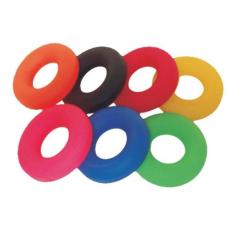 Argola Lisa De Borracha Brinquedo Para Pet 06 Peças - J. Pet, Variadas
