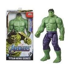 Boneco vingadores titan hero deluxe hulk hasbro - e7475