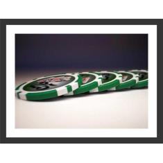 Quadro Decorativo Jogos Pôquer Cartas Naipe Baralho Salas Decorações C