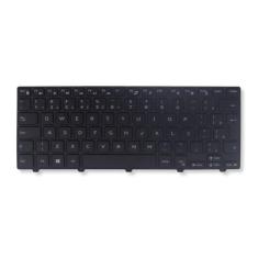 Teclado para Notebook bringIT compatível com Dell Inspiron p53g 14 300