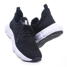 Tenis Esportivo Unissex Fast Pro Tecnologico Macio Ortopedico Tecido R