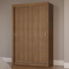 Guarda-Roupa Solteiro 2 Portas de Correr Rustic Milano Madesa