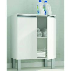 Armário Multiuso 2 Portas BRV Móveis Branco