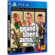 Jogo GTA V Premium Online Edition PS4 - Rock Star, PS4