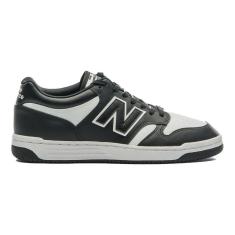 Tênis New Balance 480 Low Preto e Branco Masculino-Masculino