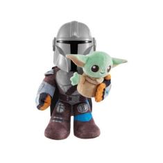 Star Wars Pelúcia Disney Mandalorian e Grogu com Sons HPC19 - Mattel, 