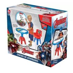 Mesa Infantil Avengers De Atividades - Lider Brinquedos