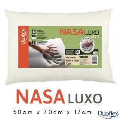 Travesseiro Duoflex nasa Luxo Alto 50x70x17cm