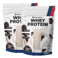 Combo 2Un Whey Protein 80% New Nutrition