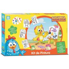 Kit De Pintura Galinha Pintadinha - Nig Brinquedos