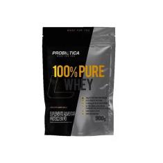 Suplemento 100% Pure Whey Iogurte Coco Refil Probiótica 900G