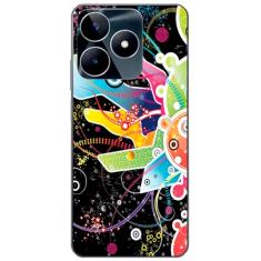 Capa Adesivo Skin058 Verso Para Realme C53 (2023)