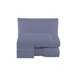 Lençol Queen 800 Fios 3 Peças Algodão Egípcio Conforto Elegante - Arma