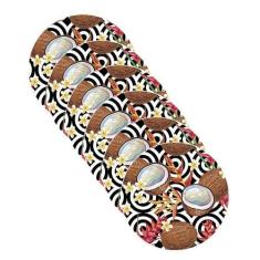 Sousplat Tropical Coco - NSW, 6 Peças, Sem base