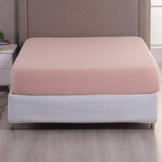 Lençol Avulso Casal Malha 100% algodão c/ Elástico