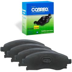Kit Pastilha Freio Peugeot 207 2009 a 2011 Dianteira Bosch Cobreq