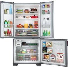 Geladeira Brastemp BRO85AK Frost Free Side Inverse 3 Portas A+++ 554 L
