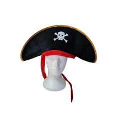 Adereço Fantasia Chapéu Pirata Napoleão Adulto - Lynx Produções Artist