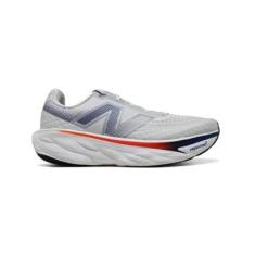 Tenis New Balance Fresh Foam X 1080 V14 - masculino - branco e azul-Masculino