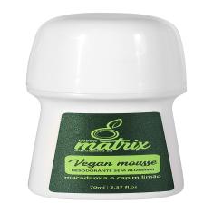 Desodorante Vegan Mousse Antitranspirante Capim Limão 70ml
