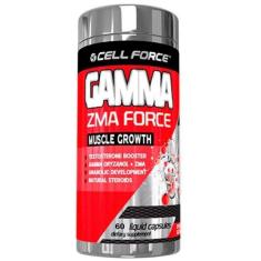 Gamma ZMA Force - 60 Cápsulas - Cell Force