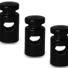 Kit Com 3 Desviador De Cabo Para Pendentes Lustre Preto