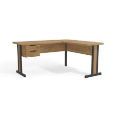 Mesa Notebook Escritório 1170a C/ 2 Gavetas Itapuã - Kappesberg