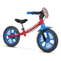 Bicicleta Infantil Balance Spider Man Aro 12 Homem Aranha - Nathor