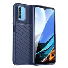 Capas para Xiaomi Redmi 9 Power.Caso básico,Botão de pressão flexível / 360 ° Proteção completa,Sensação arenácea