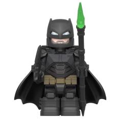 Boneco Blocos De Montar Armored Batman Black