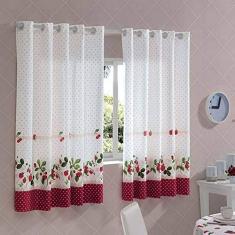 Cortina 2,00m x 1,50m Para Cozinha Iolanda