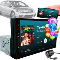 Central Multimídia Usb Mp5 Player 7 Pol 1 Din Honda Civic - First Opti