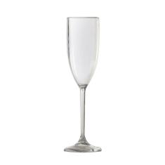 Taça De Champanhe 150ml Natural Em Policarbonato Linha Salut Vem