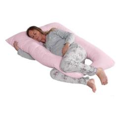 Travesseiro De Corpo Para Mamãe Rosa Gigante Lançamento Primeira Linha