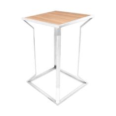 Mesa Lateral Alta Puebla decoração Sala Quarto escritório - Loja da Is