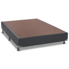 Cama Box Base Universal Casal Americana Courano Gray (138x188x23) - Ortobom