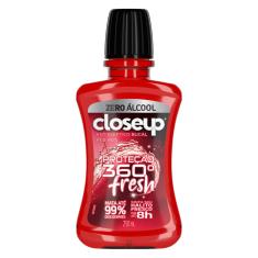 Enxaguante Bucal Closeup Red Hot Proteção 360 Fresh Zero Álcool 250ml