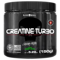 CREATINE TURBO - 150G - BLACK SKULL-Unissex