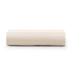 Lençol Queen Cintilante Percal 180 Fios Sem Elástico - Palha - 100% Algodão